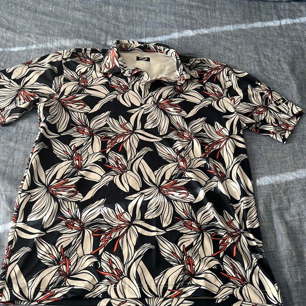men’s waggle golf polo